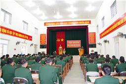Bộ CHQS tỉnh Bắc Kạn tập huấn cán bộ năm 2023